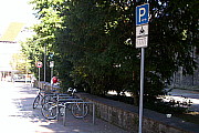 Falsche Biker auf den Goslarer Motorradparkpl�tzen...