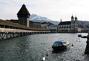 Kappelbrcke und Wasserturm, Wahrzeichen von Luzern