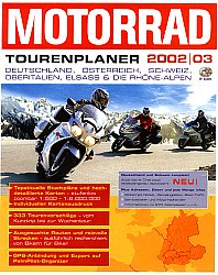 MOTORRAD Tourenplaner 2002/ 2003
