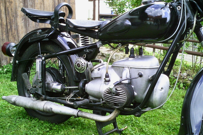 MZ BK 350, Baujahr 1957 - Motor